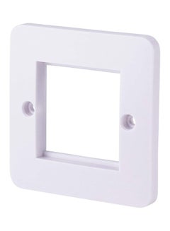 شنايدر إلكتريك 10-Piece Lisse Euro Double Modules Plate White  - Image 2