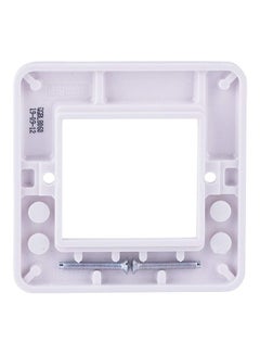 شنايدر إلكتريك 10-Piece Lisse Euro Double Modules Plate White  - Image 4