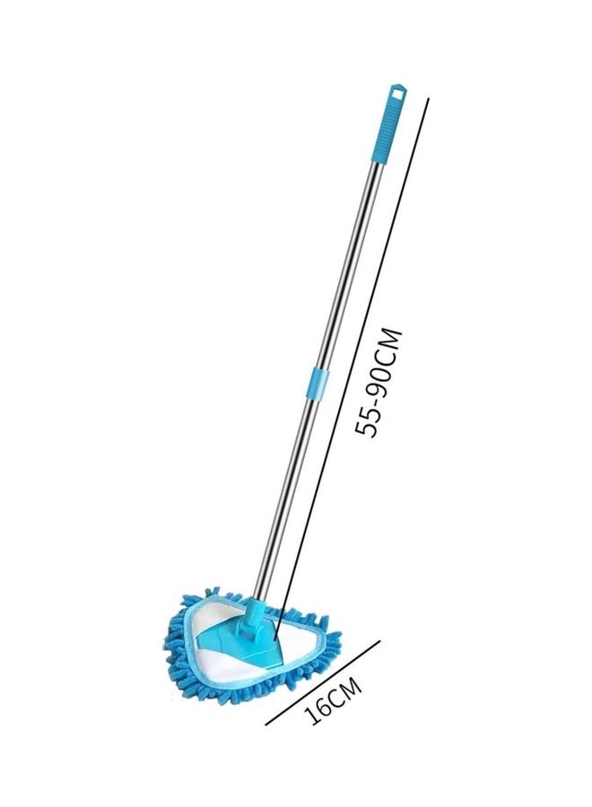 Sunshine Household Floor Cleaning Microfiber Mop Blue/Silver - Image 4