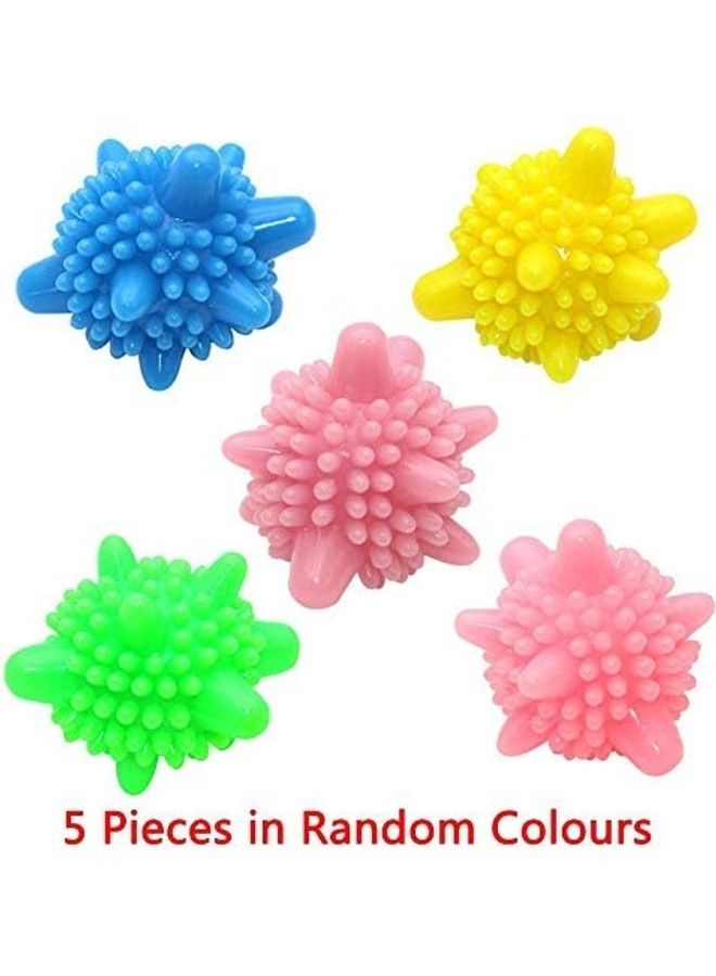 صن شاين مجموعة كرات غسيل سحرية للتنظيف المنزلي مكونة من 5 قطع متعدد الألوان - Image 1