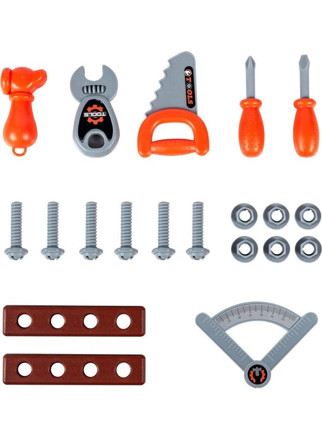 XIONG CHENG - 2-In-1 Deluxe Tools Set with Box for Kids - Image 1