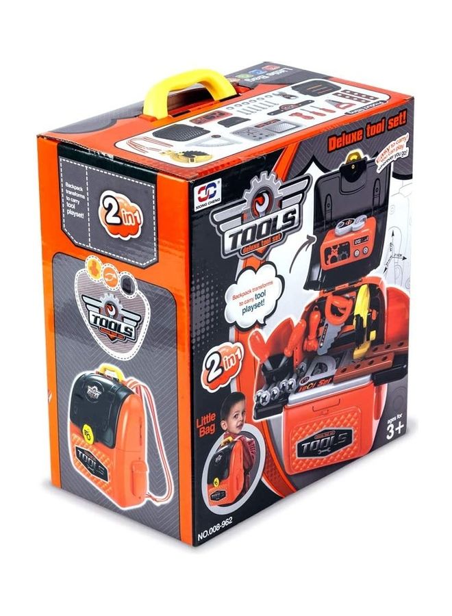 XIONG CHENG - 2-In-1 Deluxe Tools Set with Box for Kids - Image 1