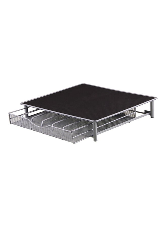 Capsule Coffee Pod Holder Silver/Black - Image 1