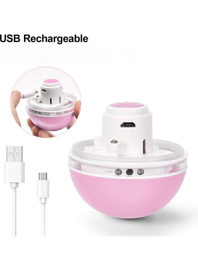 Alfa.life Interactive Cat Toys Ball With LED Light Pink - Image 3