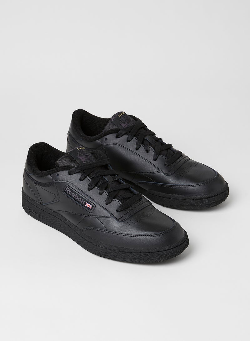 Reebok - Club C 85 Leather Sneakers Black - Image 1