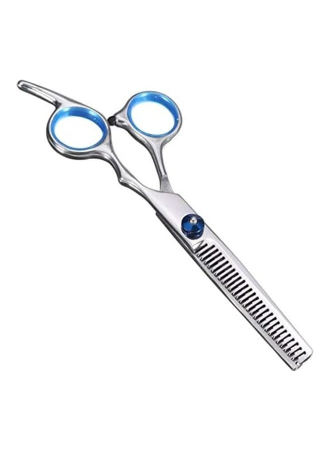 XiuWoo - 4-Piece Scissors Set with Comb and Box for Pet Silver - Image 1