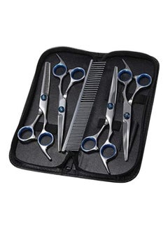 4-Piece Scissors Set with Comb and Box for Pet Silver - v1625213282/N48695572A_4