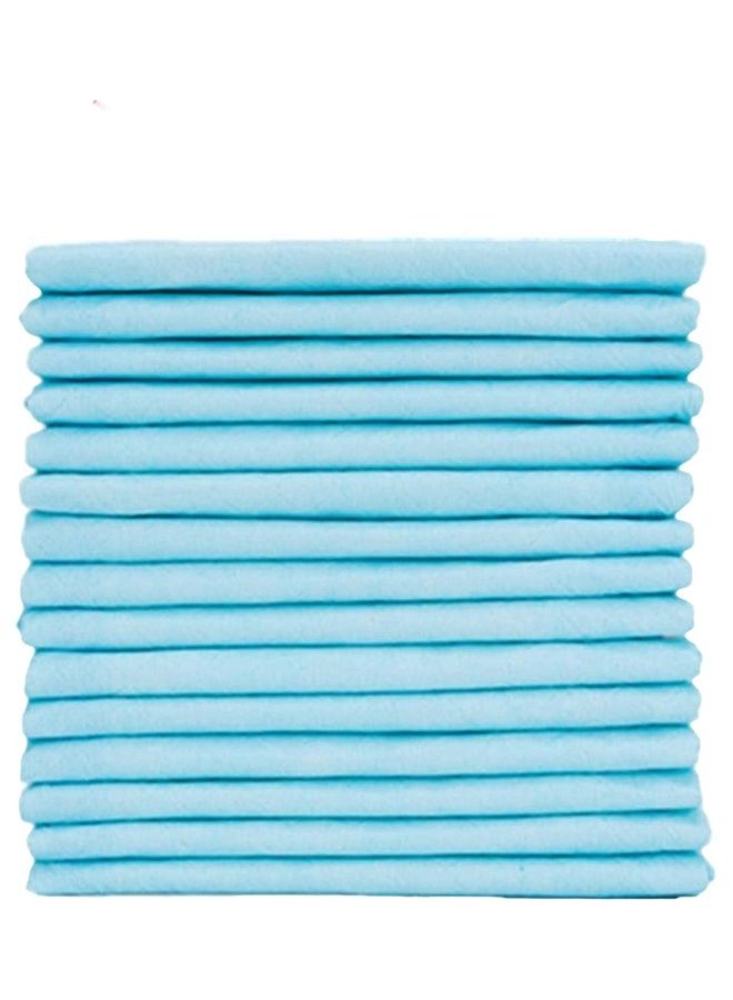 XiuWoo 50-Piece Pet Pee Disposable Training Pad Blue/White - Image 3