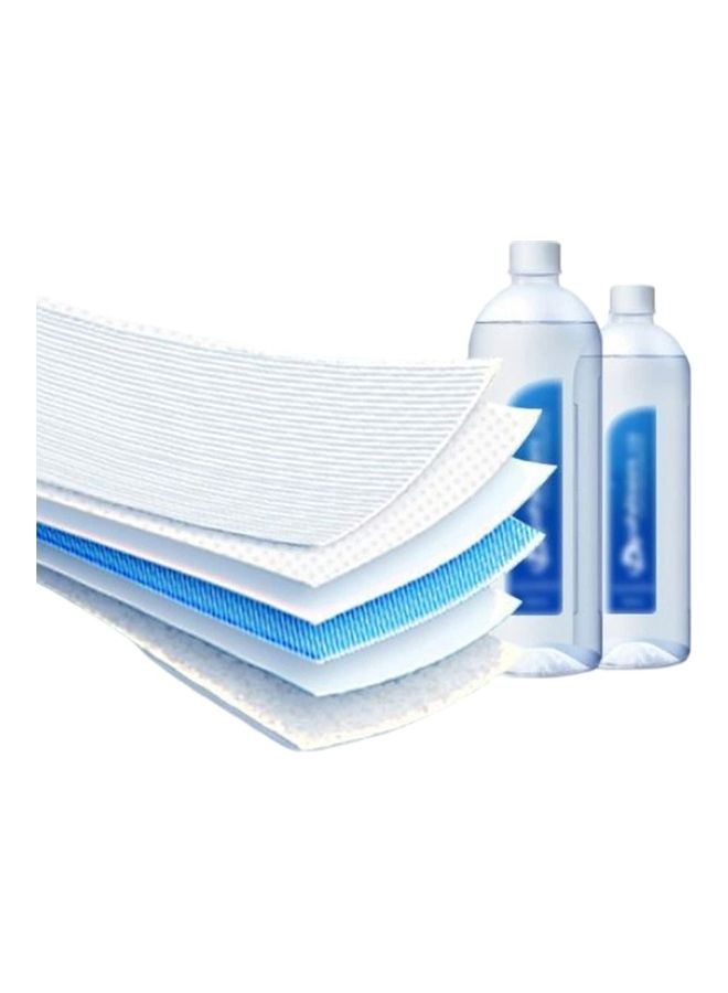 XiuWoo 50-Piece Pet Pee Disposable Training Pad Blue/White - Image 4