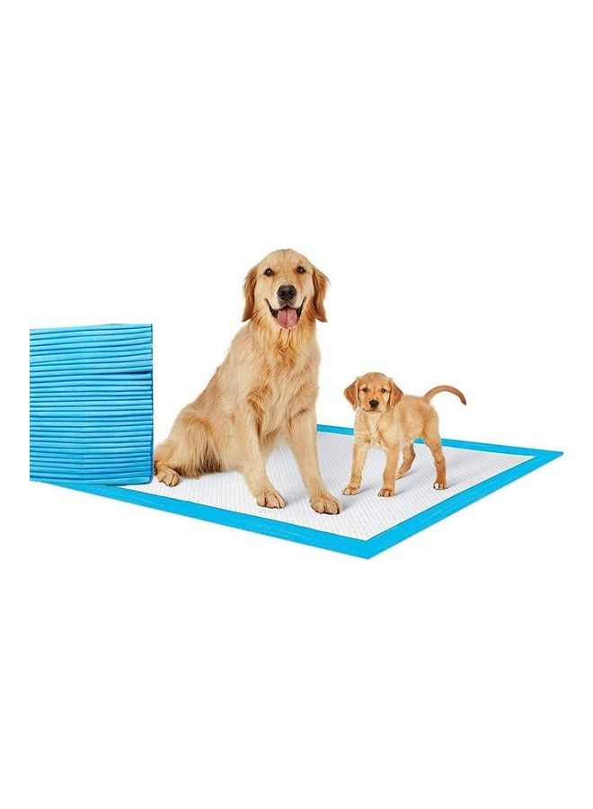 XiuWoo 40-Piece Pet Pee Disposable Training Pad Blue/White - Image 2