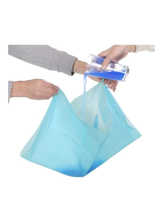 XiuWoo 50-Piece Pet Pee Disposable Training Pad Blue - Image 3