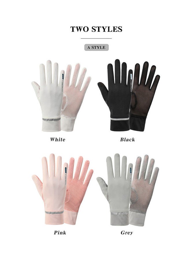 Generic 1-Pair UV Protection Summer Sunscreen Gloves  - Image 4