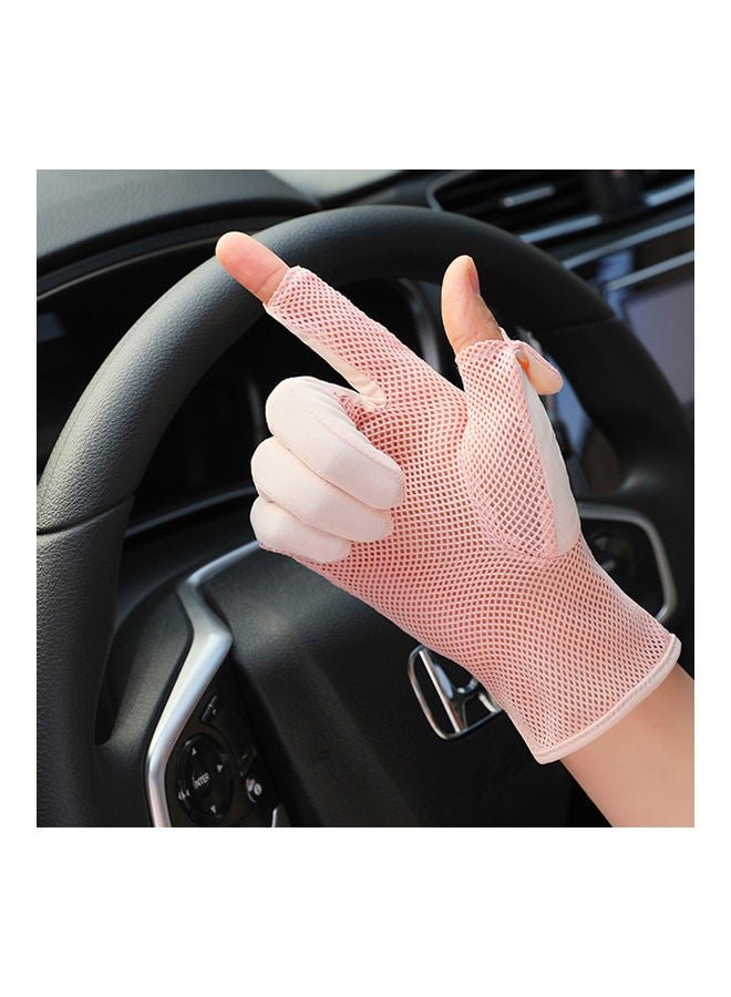 1-Pair UV Protection Summer Sunscreen Gloves - Image 2
