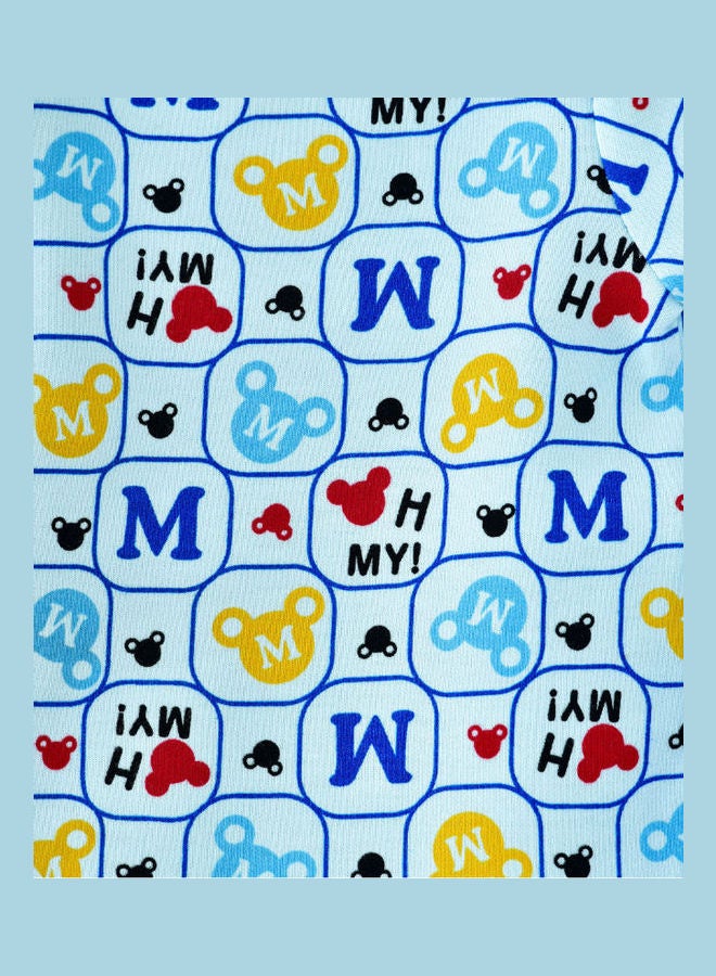 babyqlo Alphabets Printed Onesie Multicolour  - Image 4