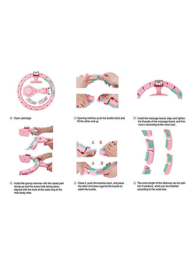 Arabest Smart Counting Glowing Fitness Hula Hoop  - Image 2