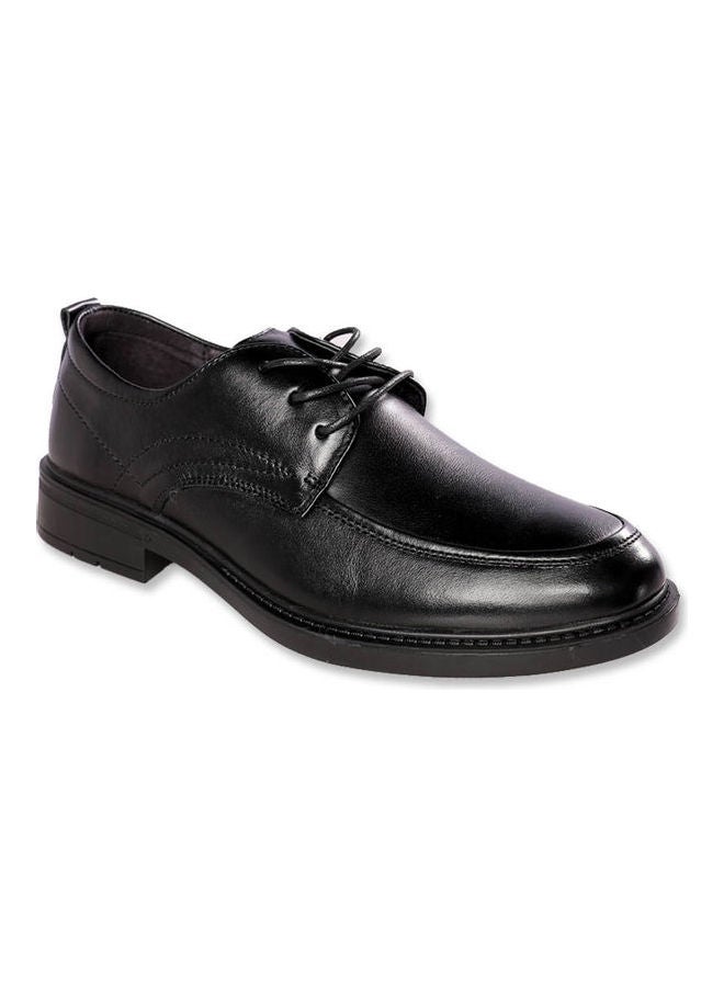 Comfortable Lace-Up Formal Shoes Black - Image 1