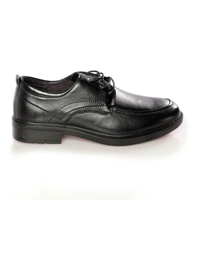 Comfortable Lace-Up Formal Shoes Black - Image 2