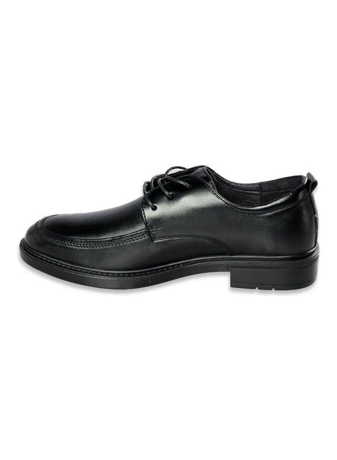 Comfortable Lace-Up Formal Shoes Black - Image 3