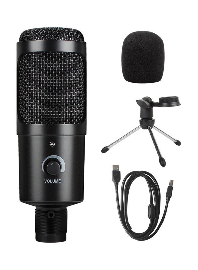 USB Condenser Professional Computer Cardioid Metal Mic Kit - Image 1