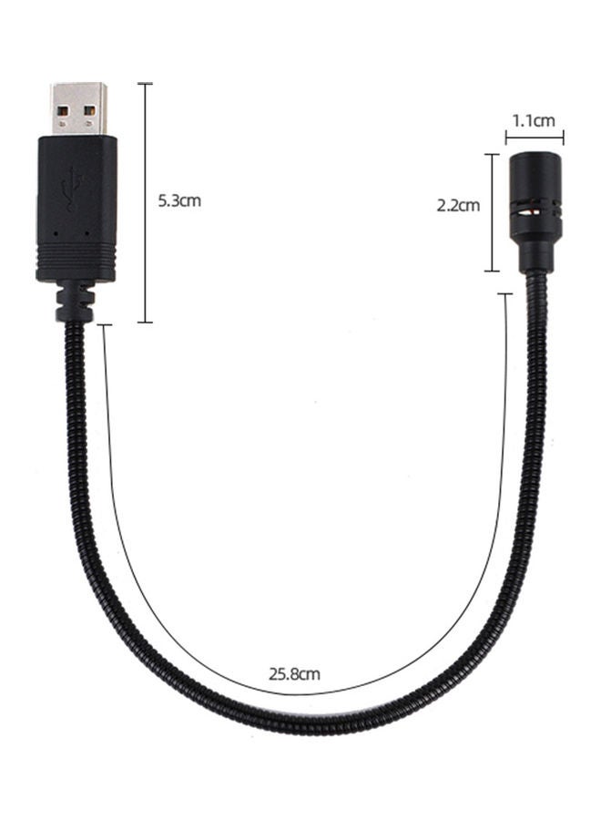 USB Computer Mini 360°Omnidirectional Condense Mic - Image 2