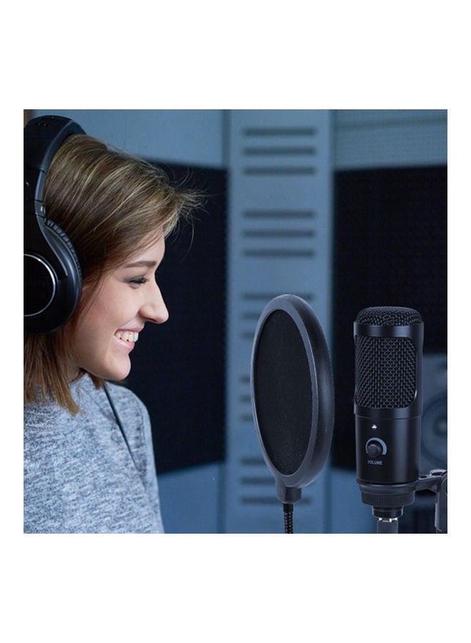 USB Condenser Professional Computer Cardioid Metal Mic Kit - Image 5