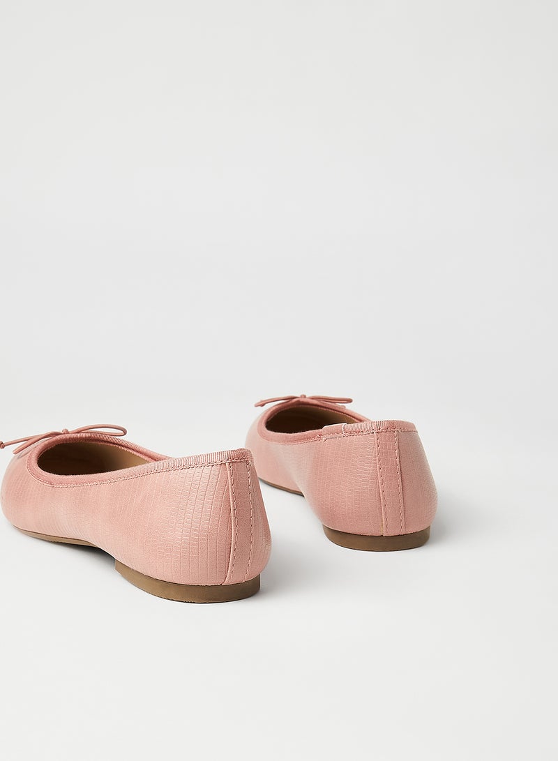 Mode By Red Tape - Flat Slip On Ballerina Pink - Image 1