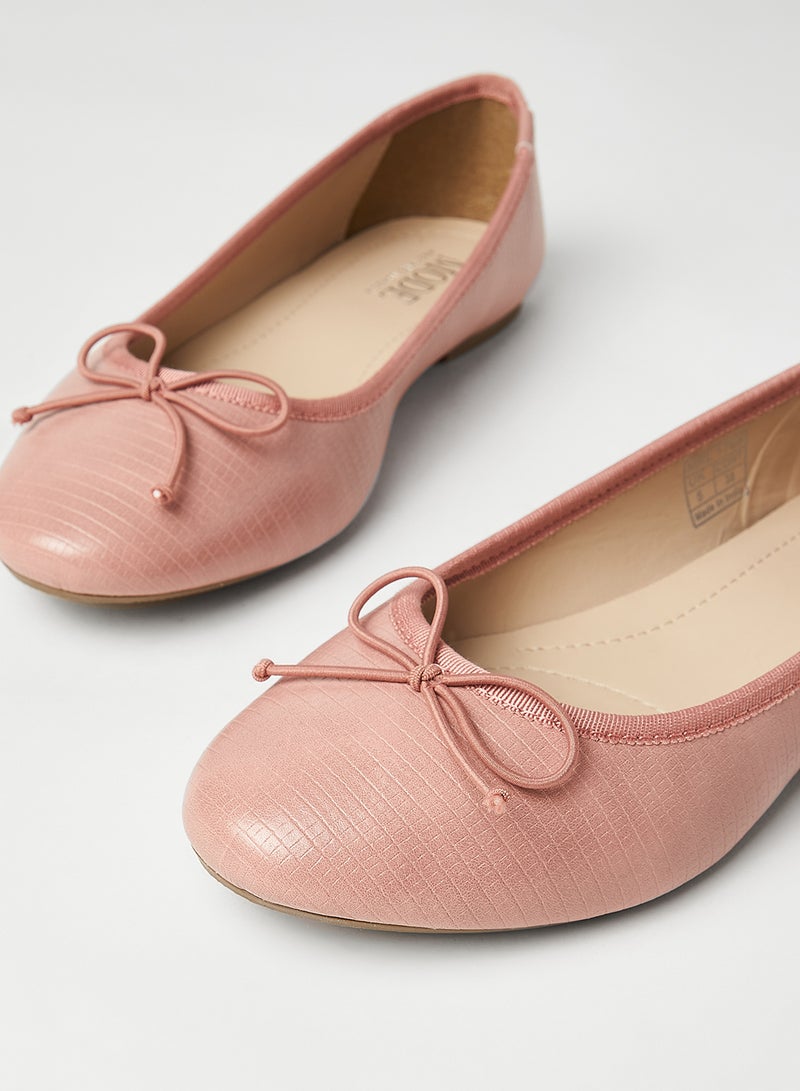 Mode By Red Tape - Flat Slip On Ballerina Pink - Image 1
