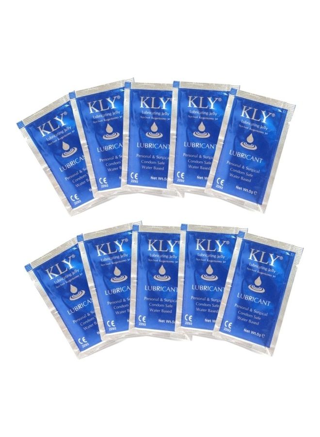 KLY 10-Piece Water-Based Lubricating Jelly  - Image 2