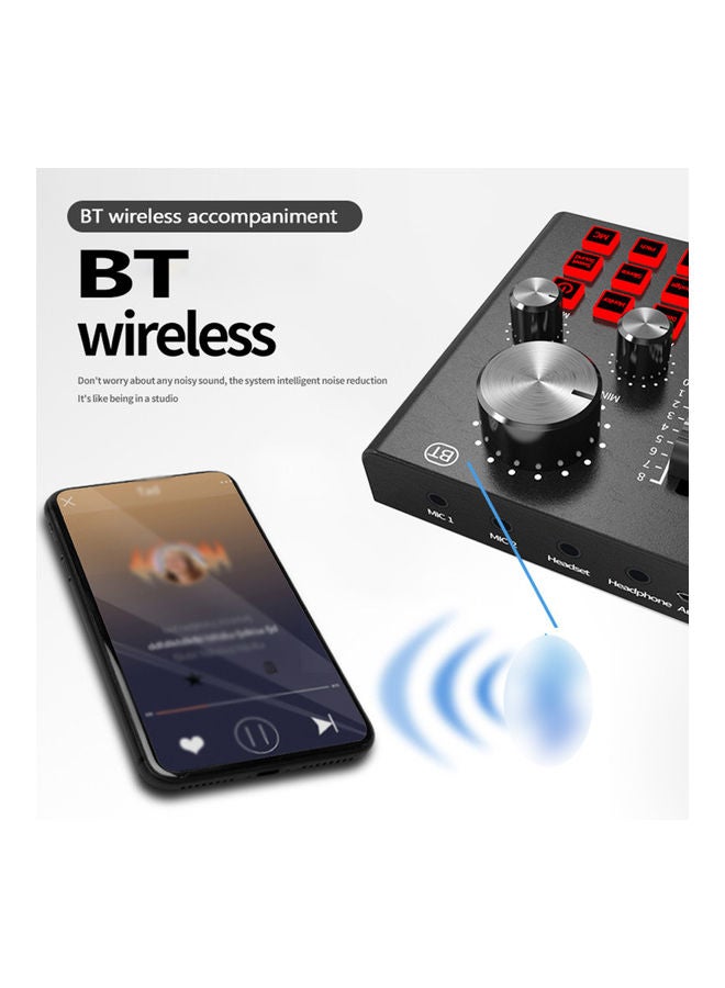 Generic V8 Plus Live Sound Card V9087_P Black  - Image 3
