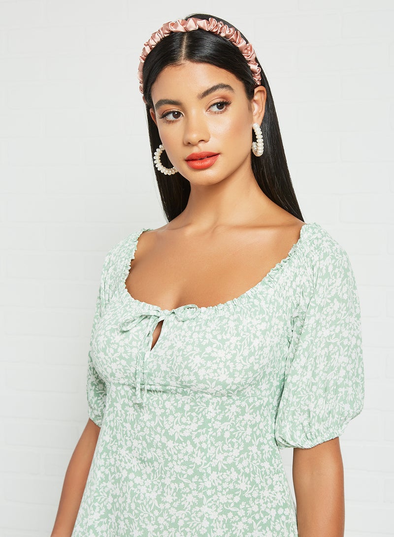 forever new - Carla Floral Midi Dress Mint - Image 1