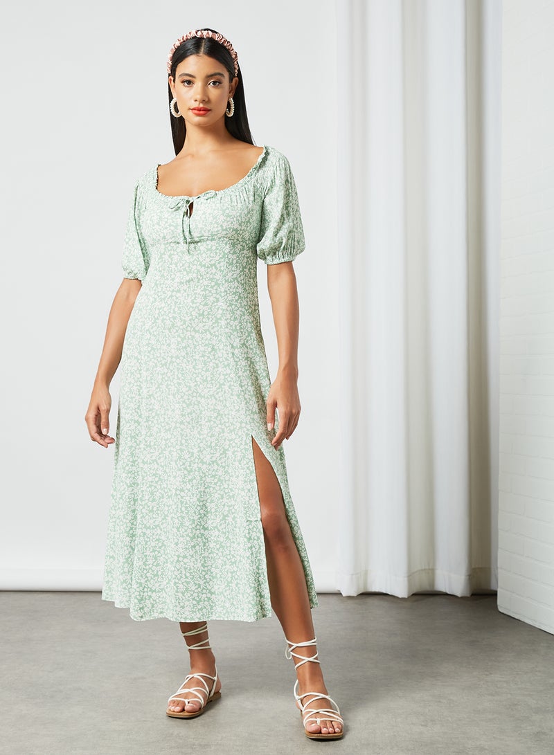 forever new - Carla Floral Midi Dress Mint - Image 1