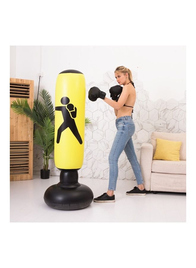Generic Thickened Fitness Vertical Inflatable Non-Tumbler Boxing Sandbag - Image 1