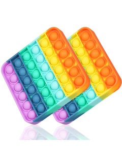 2-Piece Push Pop Bubble Fidget Sensory Toy