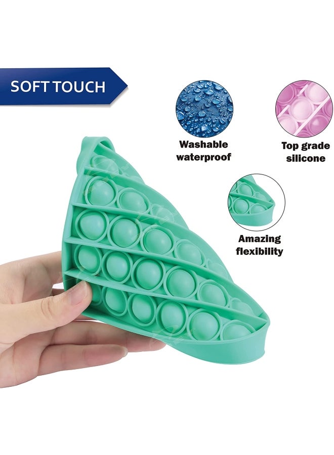 XiuWoo - 4-Piece Keychain Push Pop Bubble Fidget Toy - Image 1