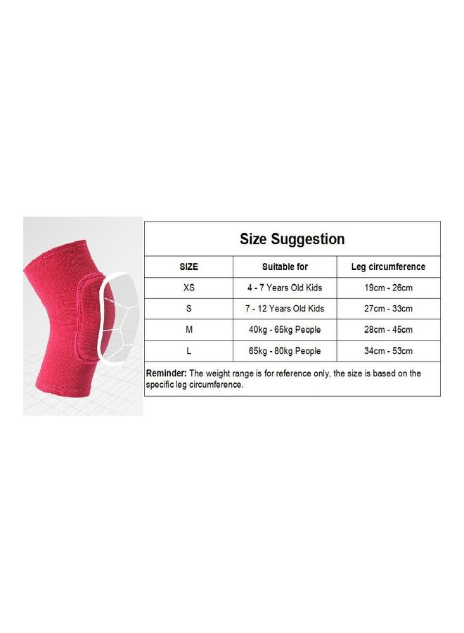 Generic 2-Piece Anti-Collision Sponge Knee Pads M - Image 5