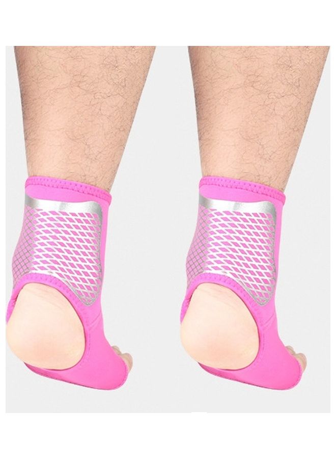زوج جوارب رياضية داعمة للكاحل L