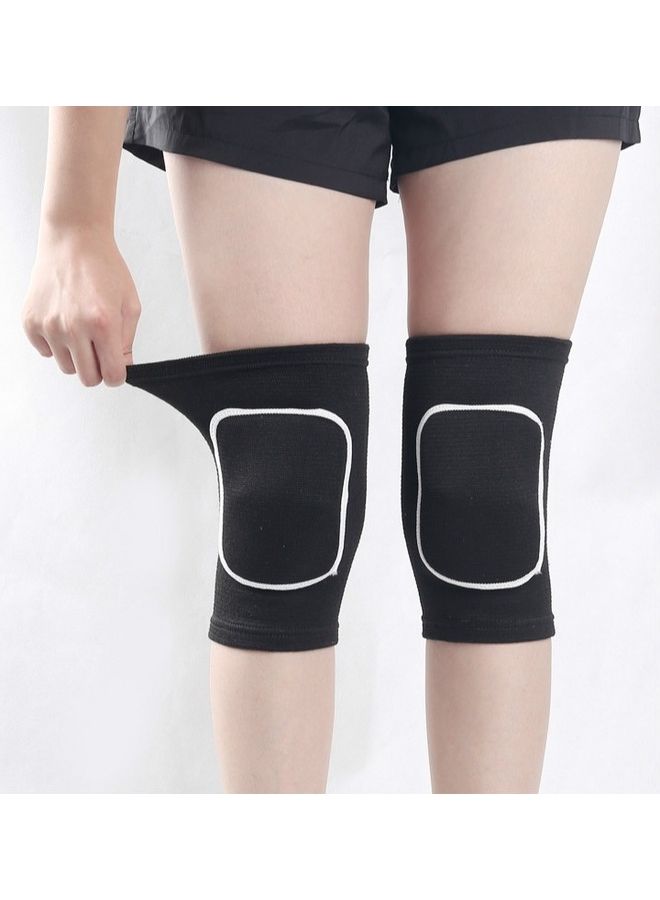 Generic 2-Piece Anti-Collision Sponge Knee Pads M 
