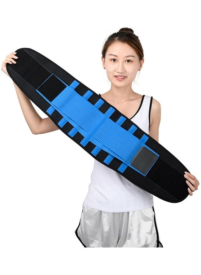 Generic Steel Plate Support Breathable Sports Waist Belt-XXL  - Image 1