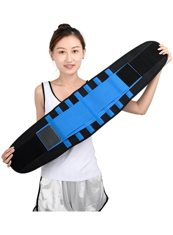 Generic Steel Plate Support Breathable Sports Waist Belt-XXL  - Image 2