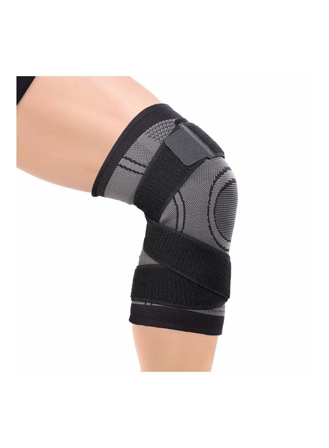 Generic 2-Piece Knee Support Nylon Pads XXL  - Image 1