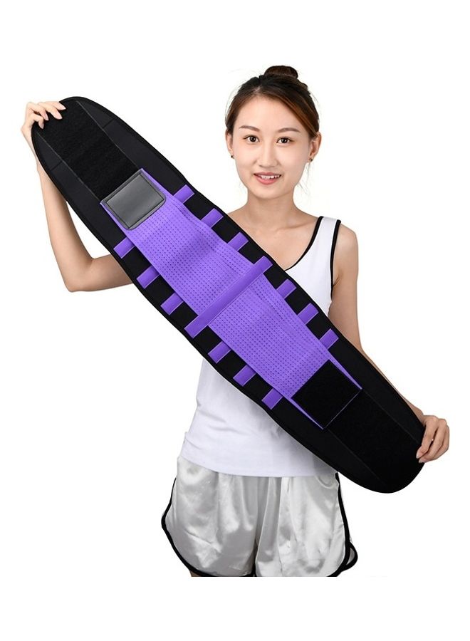 Generic Steel Plate Support Breathable Sports Waist Belt-XXL  - Image 1