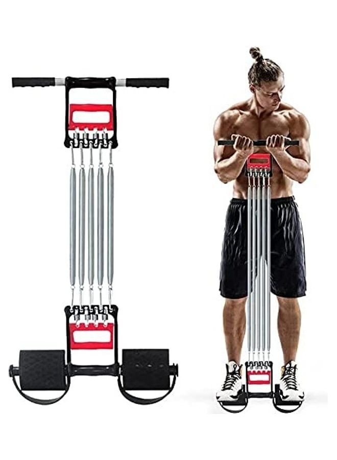 Tummy Trimmer With Hand Gripper And Chest Expander