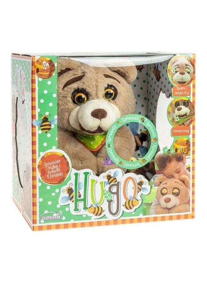 Bambolina - Plush Hugo With Moving Eyes, Mouth 10cm - Image 1