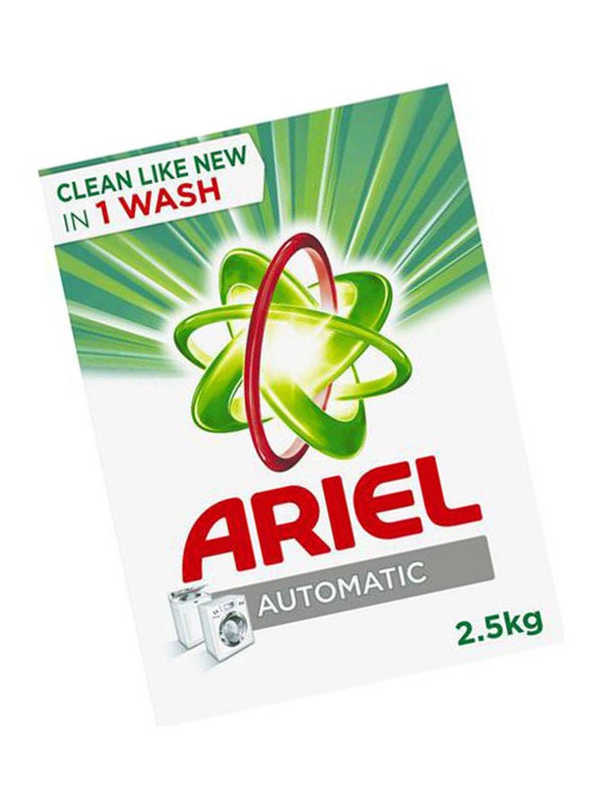 Ariel Automatic Laundry Detergent Powder White/Red/Green 2.5kg  - Image 3