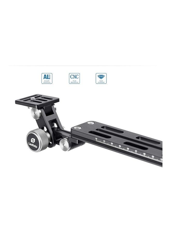 Leofoto Camera & Long Tele QR Plate Mount Black - Image 3