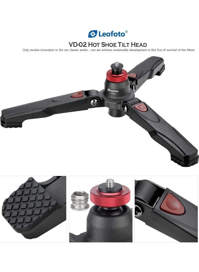 Leofoto - Monopod Support Tripod Base Black - Image 1