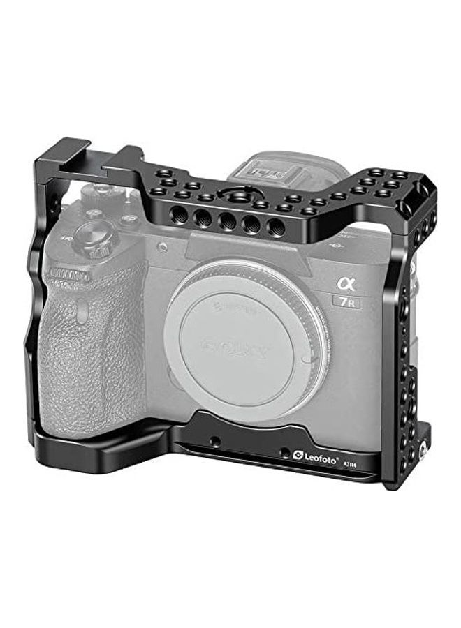 Leofoto Camera Cage Dedicated For Sony Alpha A7R4 Black  - Image 1