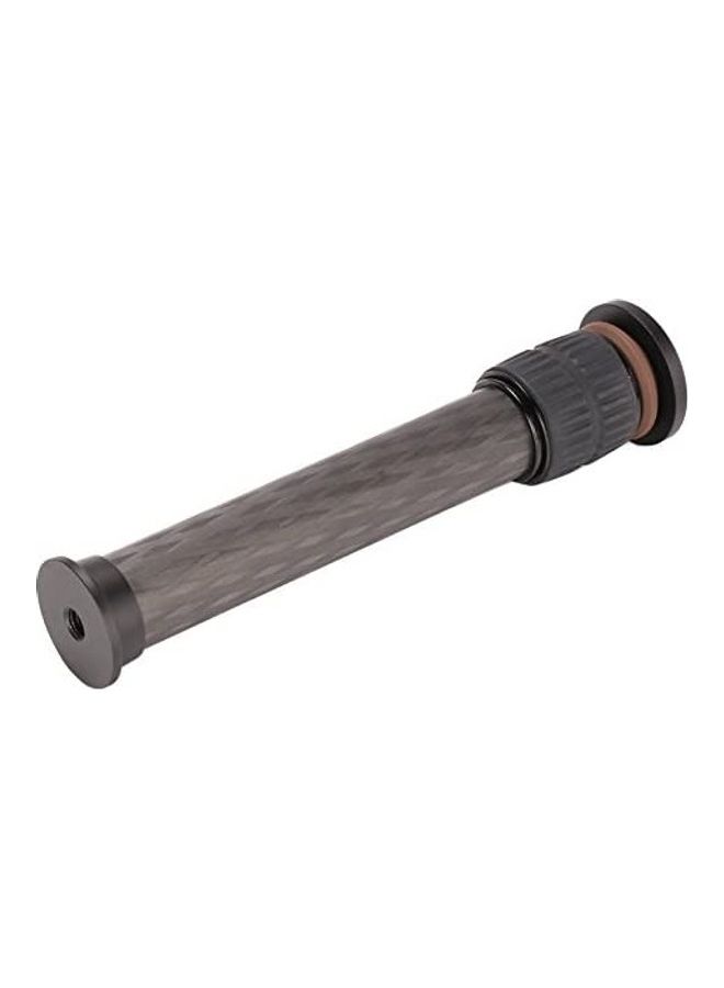 Leofoto Tripod Extension Tube Carbon Fiber Two Section Center Column Extender Black - Image 2