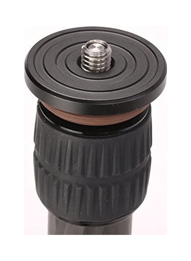 Leofoto Tripod Extension Tube Carbon Fiber Two Section Center Column Extender Black - Image 3
