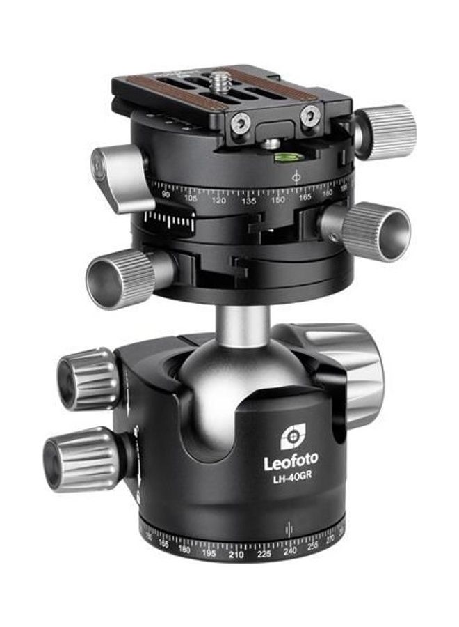 Leofoto Ballhead Geared Panning Clamp Black - Image 1